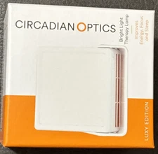 Circadian Optics Luxy Edition Light Therapy Lamp 10,000 LUX Ultra Bright LED NIB