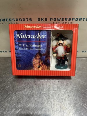 Nutcracker Ornament & Storybook Set, By E.T.A Hoffman, New