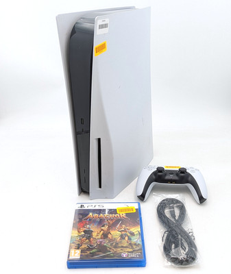 Sony PlayStation 5 Blu-Ray Disc Edition 825GB w/Controller & Abathor (CFI-1015A)