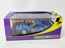 SCALEXTRIC CALSONIC IMPUL Z 2004 NISSAN 1/32 SCALE SLOT CAR NICE!!!