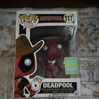Funko Pop! Marvel Deadpool (Cowboy) Vinyl Bobble-Head #117 2016 Summer Con Excl