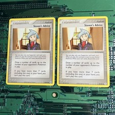 Steven's Advice 92/101 EX Hidden Legends Pokemon Card Trainer Supporter 2 on eBay