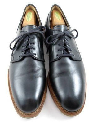 Allen Edmonds ''WALKER'' Men's Plain-toe Leather Derby 10.5 D Black  (805N)