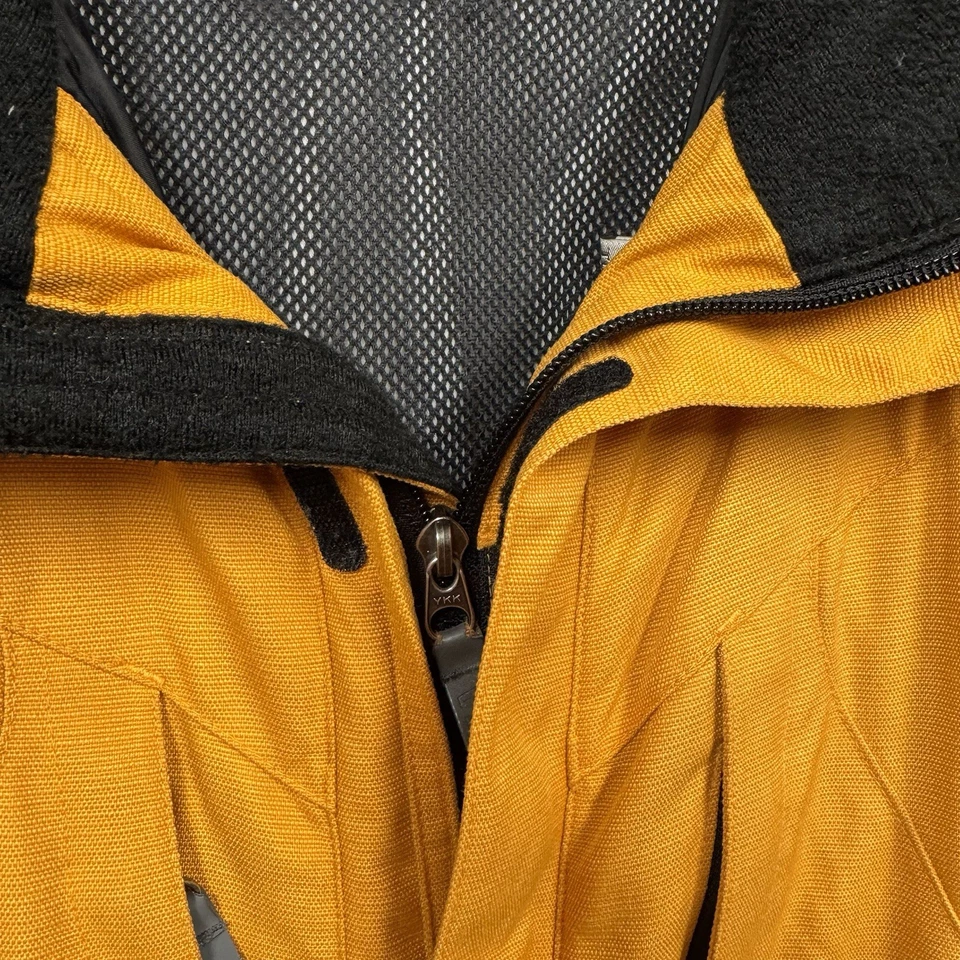 Yamaha Men’s Large Snowmobile Jacket Yellow Gray Waterproof Winter Coat EU 54 - Image 4 of 4