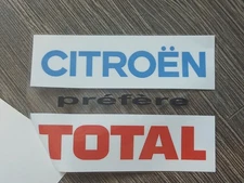 Autocollant Citroën préfère Total