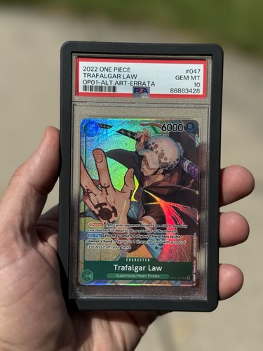 Trafalgar Law (Parallel) graded PSA 10 for sale on eBay
