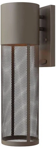 Hinkley Aria 18 1/2"H Buckeye Bronze LED Outdoor Wall Light - Picture 1 of 10