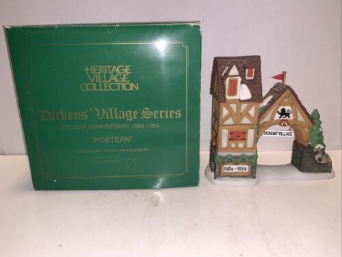 Dept 56 Dickens’ Village Postern 10th Year Anniversary 1984-1994, #9871-0 - Picture 1 of 5