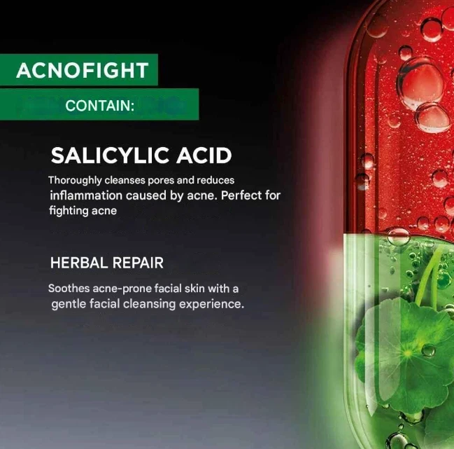 Garnier Men Jabón Facial Lucha contra el Acné Exfoliante en Espuma 100 ml x 2 - Limpiador #N Foto 4 de 4