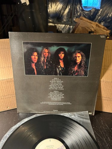 NM Slaughter Stick It To Ya Original 1990 LP VINYL Brazil kiss ac/dc hard rock - Picture 3 of 5