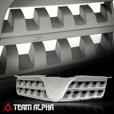 Fits 04-06 Nissan Maxima Silver Classic Mesh Upper Front Grill Bumper Grille