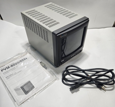 SONY PVM-8221 Professional Color Video Monitor Super Fine Pitch