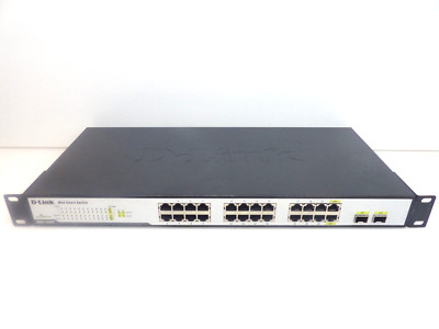 D-Link  Web Smart Switch DGS -1224T Netzwerk Network Switch #R