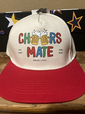Barney Cools Cheers Beers Mate SnapBack NWT