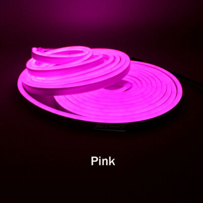 12V 24V 2835 Flexible LED Strip Waterproof Neon Lights Silicone Tube light bar