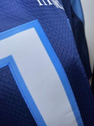 NFL Tennessee Titans #10 Vince Young Authentic Jersey Mens L +2 Length Sewn - Picture 9 of 9