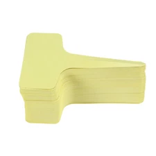 100PCS Plastic Plant Markers Tags Wood Slate Garden Chalkboard Cake Vegetable