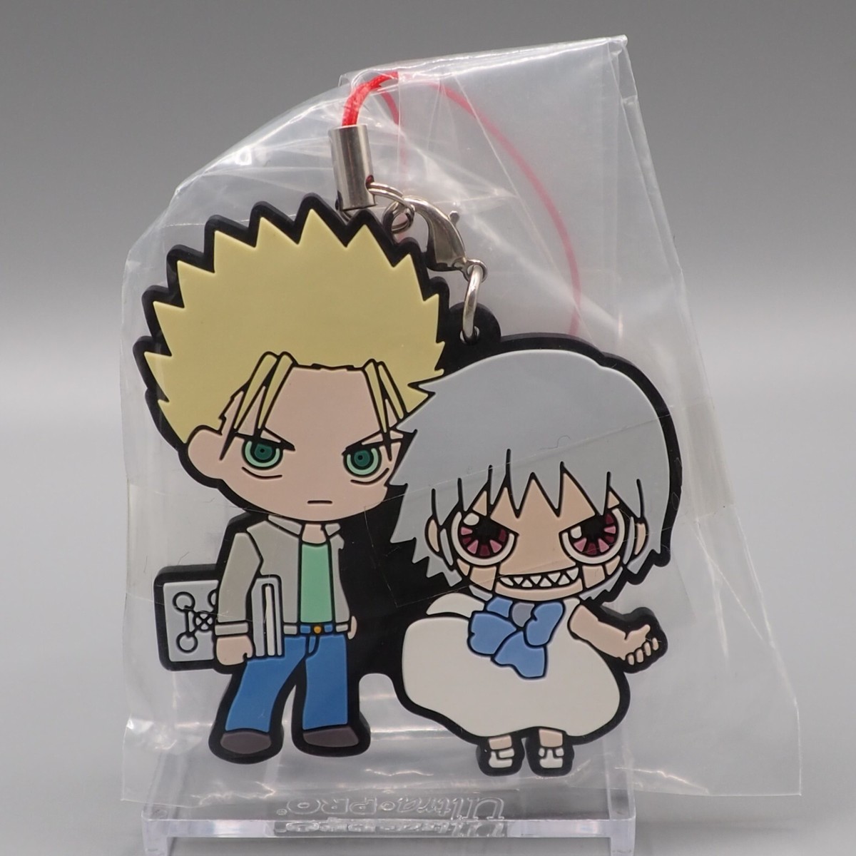 Zeno Bell & Dufort Takamine Zatch Bell Rubber Mascot Strap Japan