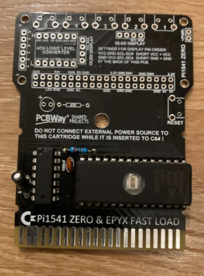 Commodore 64 Epyx Fast Load Cartridge - komplett montiert und getestet