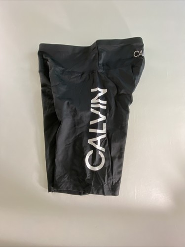 Womens Calvin Klein Bike Shorts Cycle Medium Black 9" Inseam Pull On - Picture 8 of 21