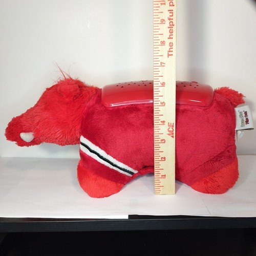 Dream Lites Pillow Pet University of Arkansas Razorback 2012 Red BROKEN LIGHT - Picture 9 of 13