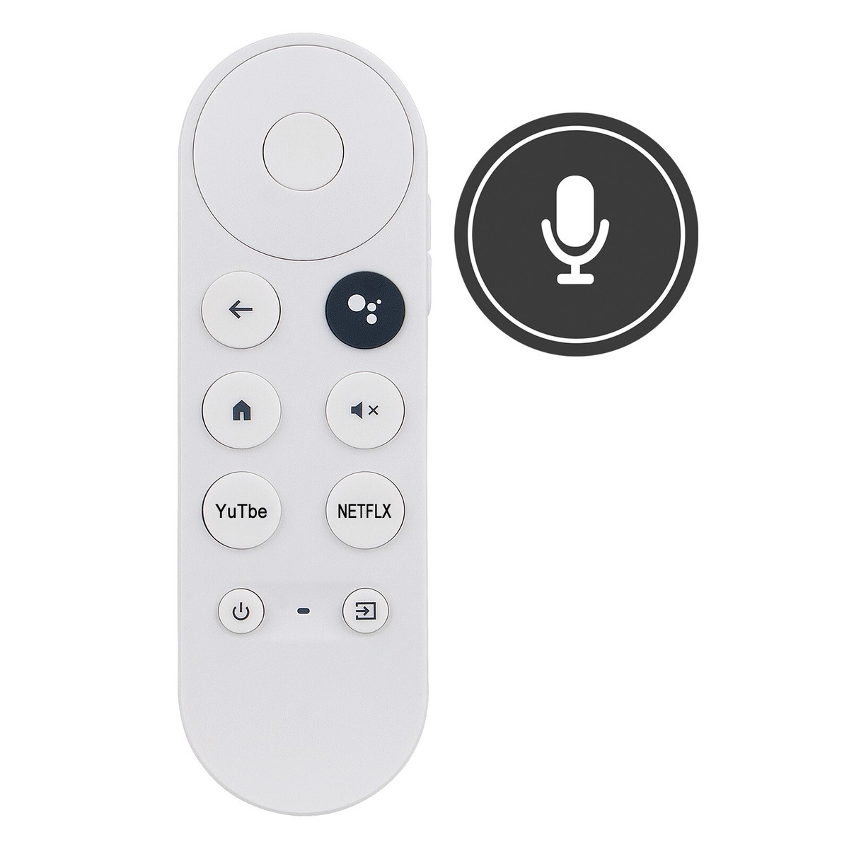 G9N9N Replaced Voice Remote Control for Google Chromecast TV HD/4K