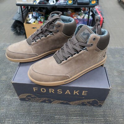 FORSAKE PHIL MID GRAY MENS SHOES SIZE 10 NEW NICE!!