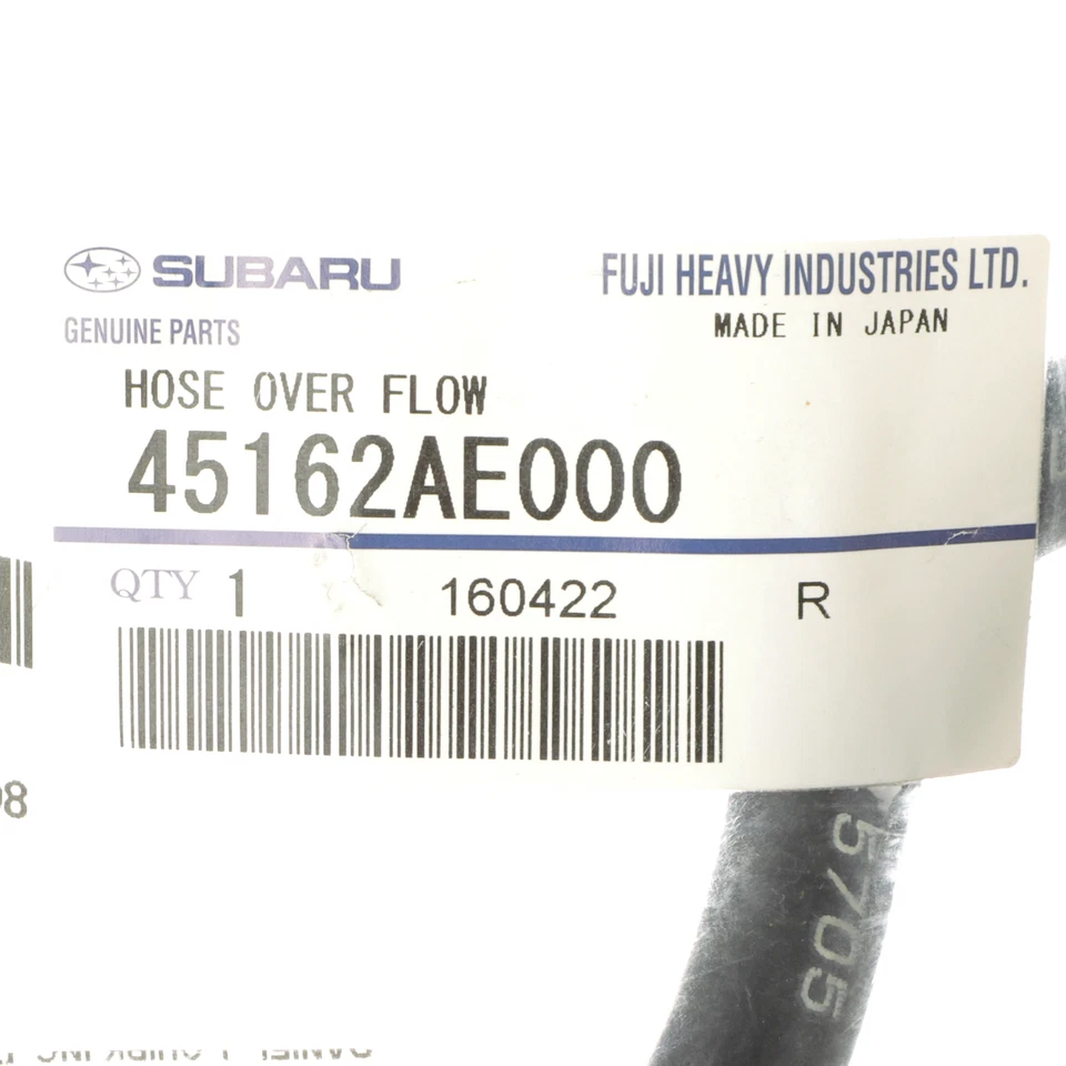 OEM NEW 2002-2006 Subaru Baja Impreza Engine Coolant Overflow Hose 45162AE000 - Изображение 4 из 4