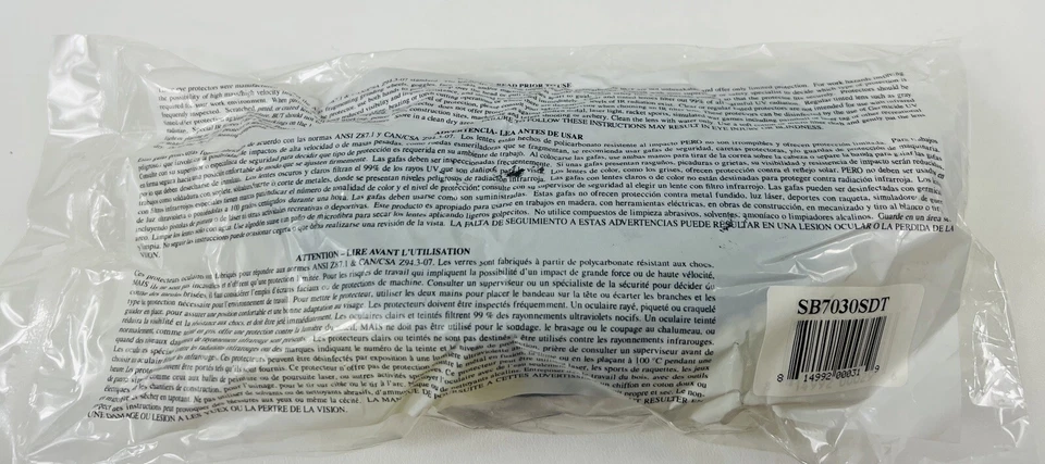 Gafas/gafas de seguridad Pyramex I-Force con marco negro y lentes antiniebla ámbar Foto 3 de 4