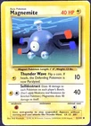 Magnemite Vintage 1999 Pokemon Base Set TCG Card 53/102
