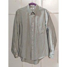 Van Heusen 417 Mens Button Up Long Sleeve Dress Shirt Size 15 1/2 (34/35) SALE!