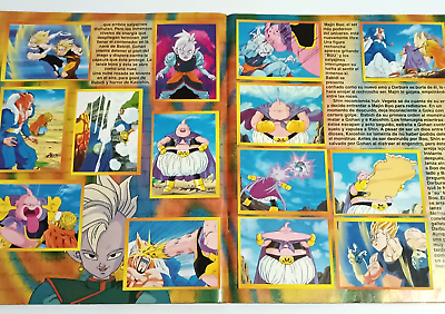 DRAGON BALL Z 5 Album Complete 100% PERU 1999 Navarrete Majin Buu