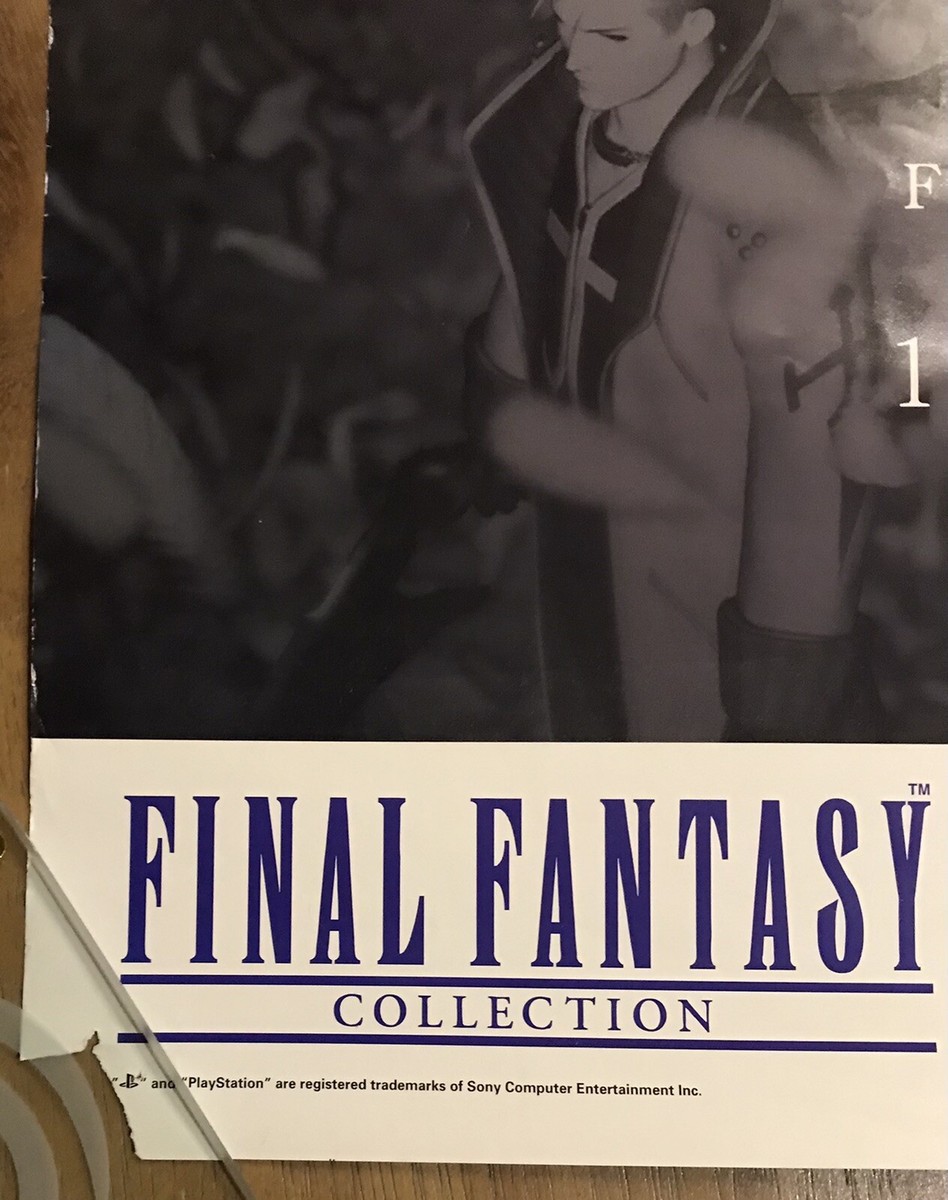 Final Fantasy VIII 8 Playstation 1 Japanese Promo Official