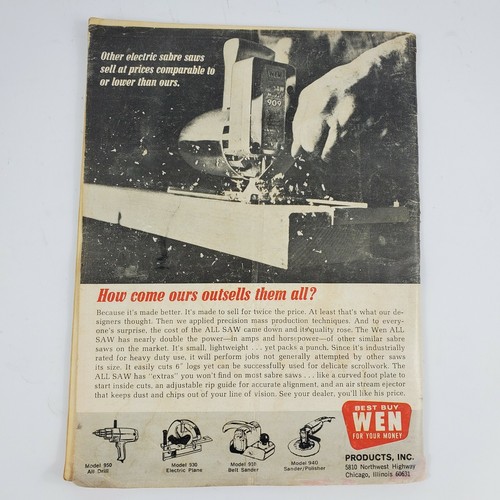 Workbench Magazine Issue Nov-Dec 1964 Vintage Toy Box, Coffee Mill, Fire Truck - Picture 4 of 8