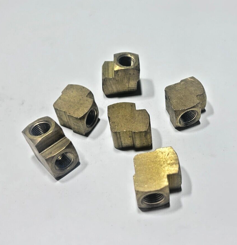 (6) 3500x2 WEATHERHEAD Brass 1/8" FPT 90 Degree Pipe Elbow - 第 1/7 張圖片