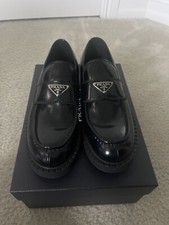PRADA   Chocolate  Loafers Size 7.5