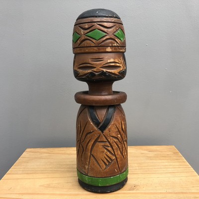 vintage japanese kokeshi dolls