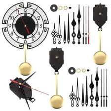 Quartz Wall Clock Pendulum Swing Movement Mechanism DIY Kit Chime Repair Parts