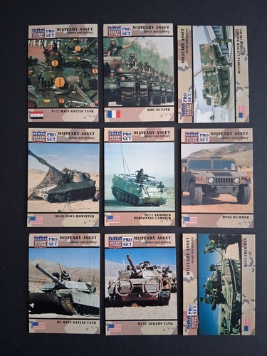 1991 Desert Storm Pro Set - Pick The Cards To Complete Your Set #1-250 - Picture 197 of 237