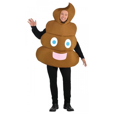 Cacca Emoji Costume Adulto Funny Emoticon Halloween Fancy Dress Ebay