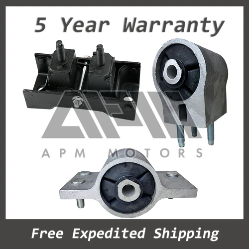 K3836 For 2017-2019 Ford F-450/F-550 Super Duty 6.8L Motor & Trans Mount Kit 3pc