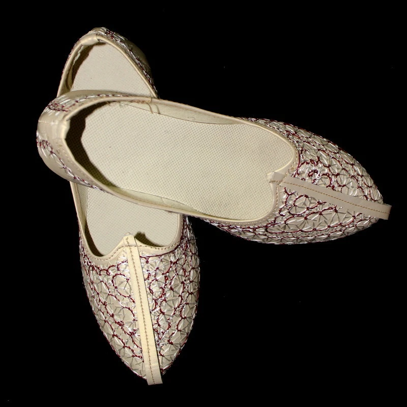 Men's Jutti Sherwani Mojari Handmade Sherwani Party Shoe India Style Punjabi
