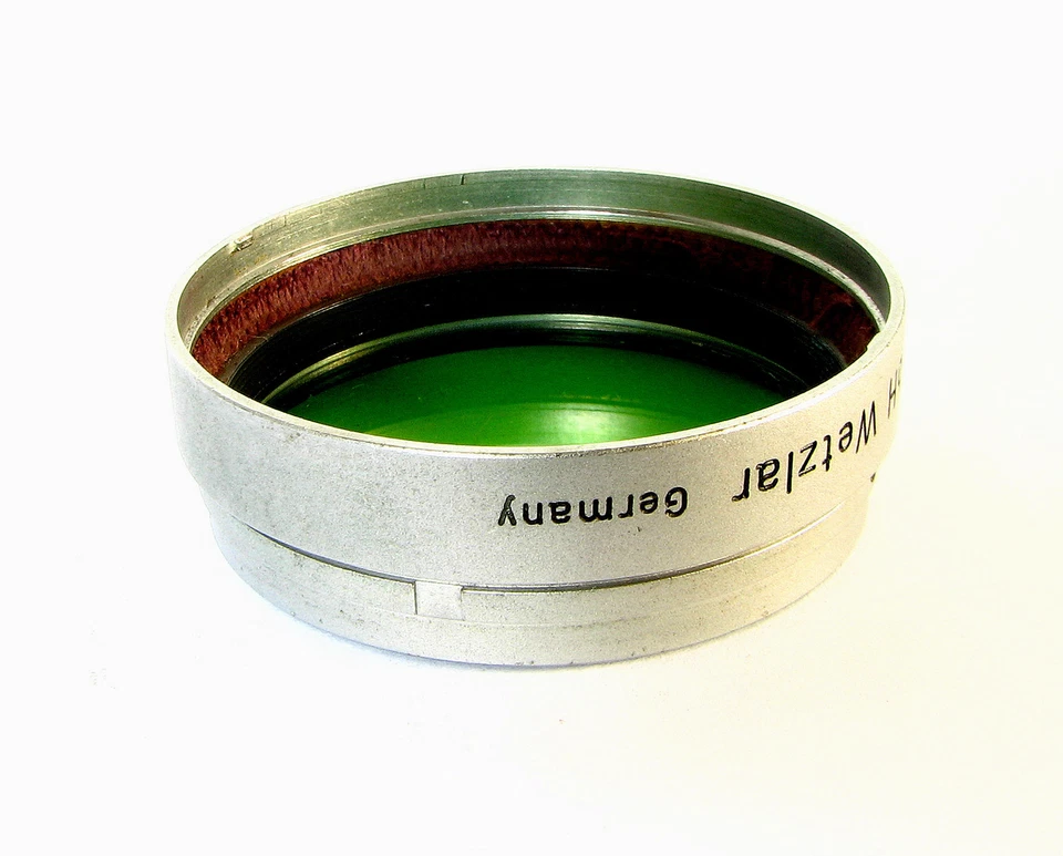 Leitz Leica A43mm Green Lens Filter For 50mm F1.5 Summarit Lens - Image 3 of 4