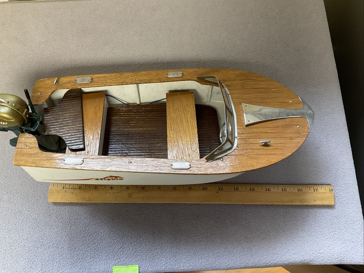 VINTAGE 1950'S SCOTT ATWATER ELECTRIC TOY BOAT MOTOR BATTERY
