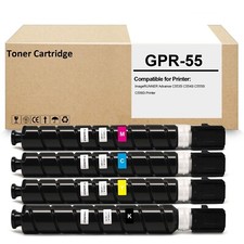 4 Pack GPR55 GPR-55 Toner Cartridge Replacement for ImageRUNNER Advance C5535i