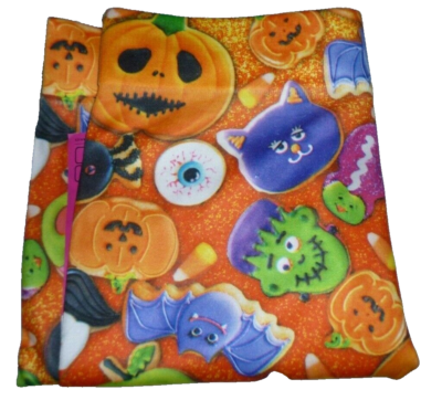 Juniors small 3/5 Halloween Print Seamless Ankle Leggings