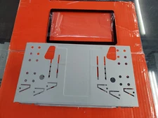 POWER ACOUSTIK - SOUNDSTREAM DOUBLE DIN  MOUNTING SLEEVE with trimplate