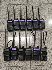 Lot 18 Retevis RT-5R  420-450MHz + 144-148MHz Two Way Radio (  W 2pc Charger )