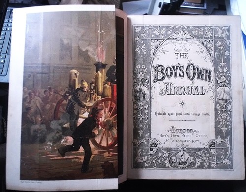 BOY'S OWN ANNUAL VOLUME VIII 1885-6. Boys Own Paper Office, London. HAMPSTEAD