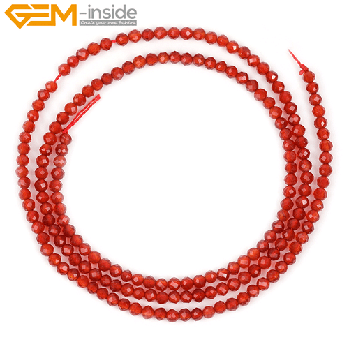 2mm Natural Tiny Small Gemstone Beads For Jewelry Making 15'' Faceted Round - Picture 28 of 35